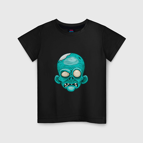 Детская футболка Fear Zombie / Черный – фото 1