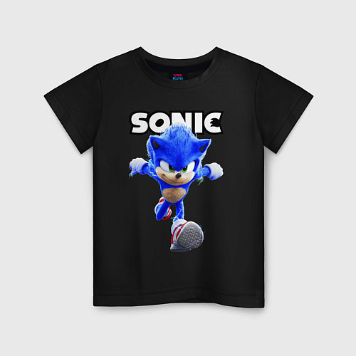 Детская футболка Sonic the Hedgehog 2022 / Черный – фото 1