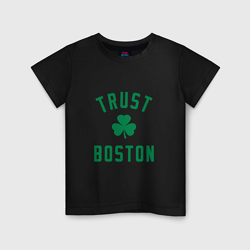 Детская футболка Trust Boston / Черный – фото 1