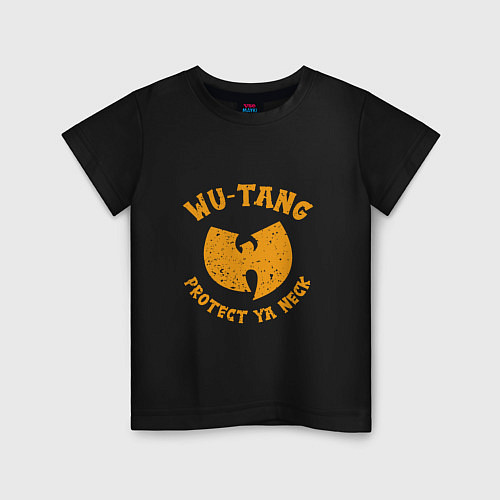 Детская футболка Protect Ya Neck Wu-Tang / Черный – фото 1