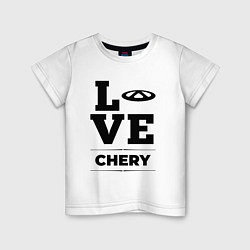 Детская футболка Chery love classic