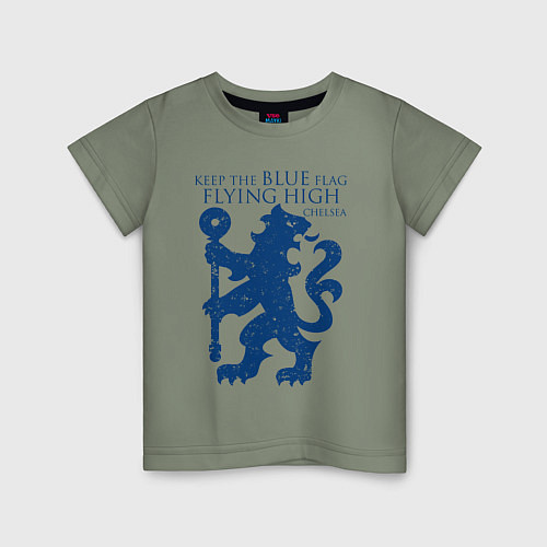 Детская футболка FC Chelsea Lion / Авокадо – фото 1