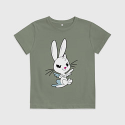 Футболка хлопковая детская Angel Bunny - my little pony - cartoon, цвет: авокадо