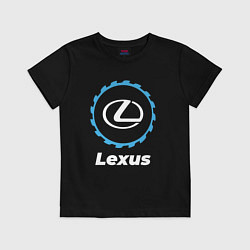 Футболка хлопковая детская Lexus в стиле Top Gear, цвет: черный