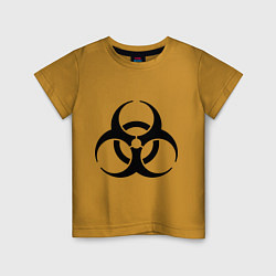 Детская футболка Biological hazard