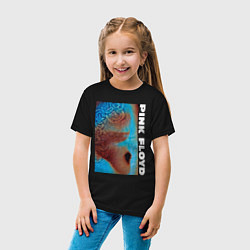 Футболка хлопковая детская Pink Floyd Meddle, цвет: черный — фото 2