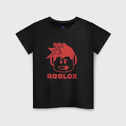 Детская футболка Роблокс диджей / Черный – фото 1
