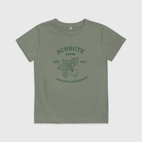 Детская футболка Ферма Шрутов / Авокадо – фото 1