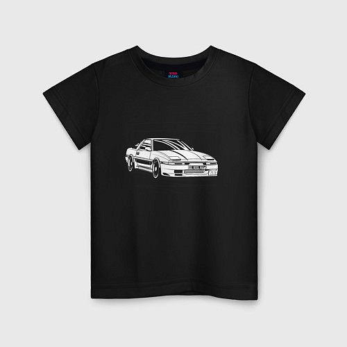 Детская футболка Toyota Supra MK3 / Черный – фото 1