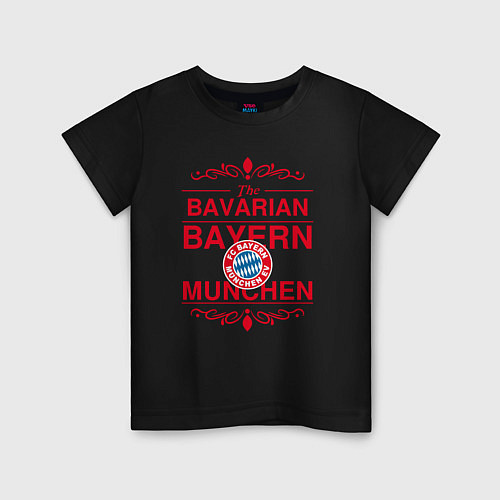 Детская футболка Bavarian Bayern / Черный – фото 1