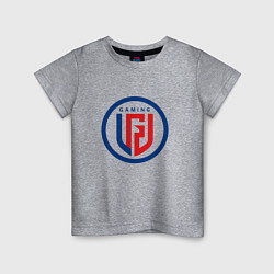 Футболка хлопковая детская PSG LGD logo, цвет: меланж
