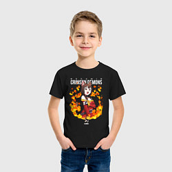 Футболка хлопковая детская Kono Subarashii Megumin, цвет: черный — фото 2