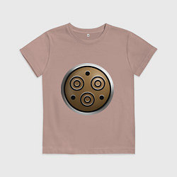 Футболка хлопковая детская Дакия Rome: Total War, цвет: пыльно-розовый