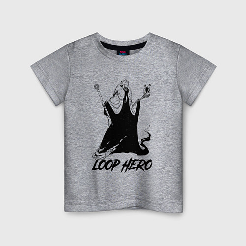 Детская футболка Lich - Loop Hero / Меланж – фото 1