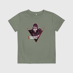 Футболка хлопковая детская Немезис, цвет: авокадо