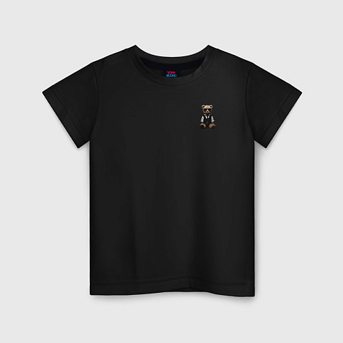 Детская футболка Медвежонок гамми / Черный – фото 1