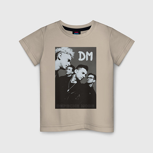 Детская футболка Depeche Mode 90 Violator / Миндальный – фото 1