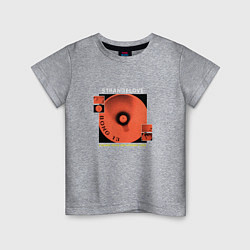 Футболка хлопковая детская Depeche Mode - Strangelove, цвет: меланж