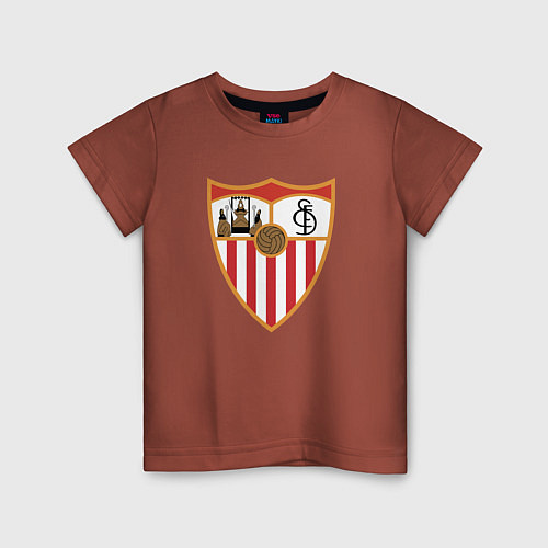 Детская футболка Sevilla / Кирпичный – фото 1