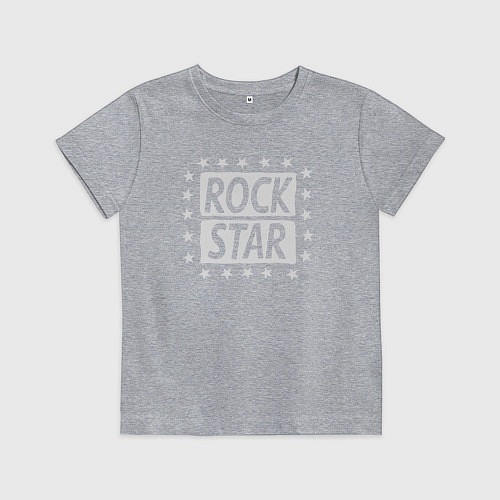 Детская футболка Star rock / Меланж – фото 1