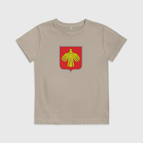 Детская футболка Коми / Миндальный – фото 1