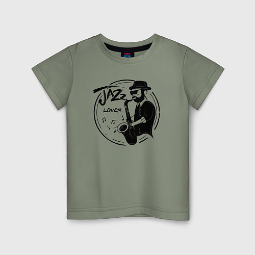 Детская футболка Jazz lover / Авокадо – фото 1
