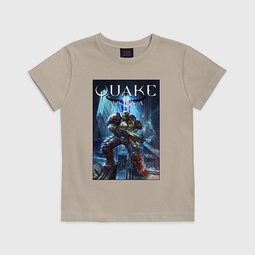 Детская футболка Quake arena - Ranger / Миндальный – фото 1
