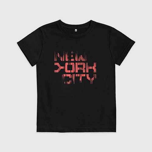 Детская футболка New york city streetwear / Черный – фото 1