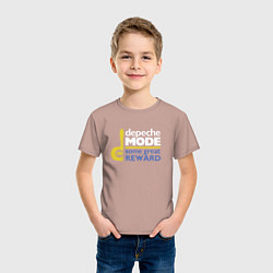 Футболка хлопковая детская Deepche Mode - Some great reward, цвет: пыльно-розовый — фото 2