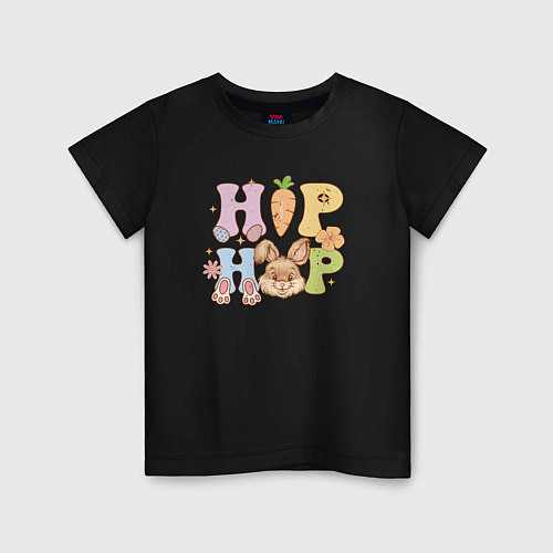 Детская футболка Хип-Хоп / Черный – фото 1