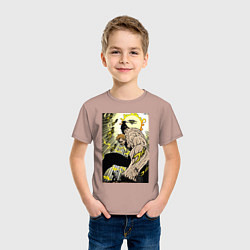 Футболка хлопковая детская Семь смертных грехов Эсканор, цвет: пыльно-розовый — фото 2