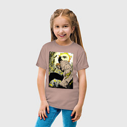 Футболка хлопковая детская Семь смертных грехов Эсканор, цвет: пыльно-розовый — фото 2