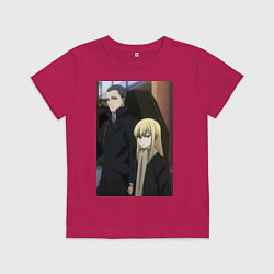 Футболка хлопковая детская Гидо Ашаф, цвет: маджента