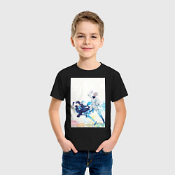 Футболка хлопковая детская Ванитас Ной Архивист, цвет: черный — фото 2