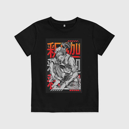 Детская футболка Повесть о конце света Будда Древнеиндийский бог / Черный – фото 1