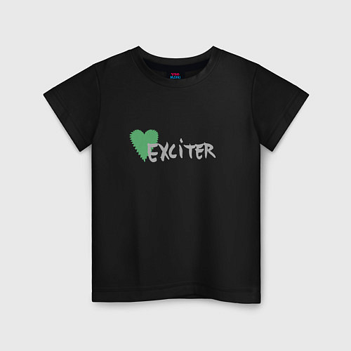 Детская футболка Depeche Mode - Exciter logos / Черный – фото 1