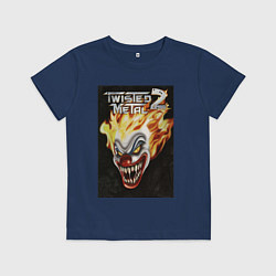Детская футболка Twisted metal 2 - clown head