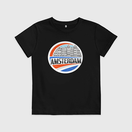 Детская футболка Мои Нидерланды / Черный – фото 1