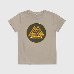 Футболка хлопковая детская Свебы из Total War: Attila, цвет: миндальный