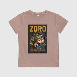 Детская футболка One piece Зоро Pirate Hunter