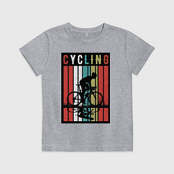 Детская футболка Велосипедный спорт