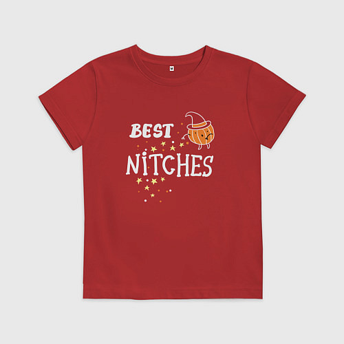 Детская футболка Best nitches / Красный – фото 1