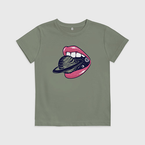 Детская футболка Вкус Сатурна / Авокадо – фото 1