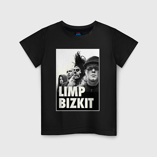 Детская футболка Limp Bizkit all / Черный – фото 1