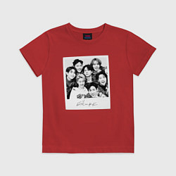 Футболка хлопковая детская Got7 encore фото, цвет: красный