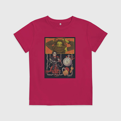 Детская футболка Сыграем в игру / Маджента – фото 1