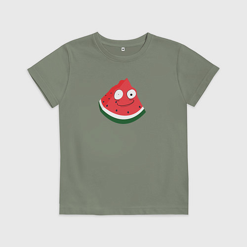 Детская футболка Очумелый арбуз - мем / Авокадо – фото 1