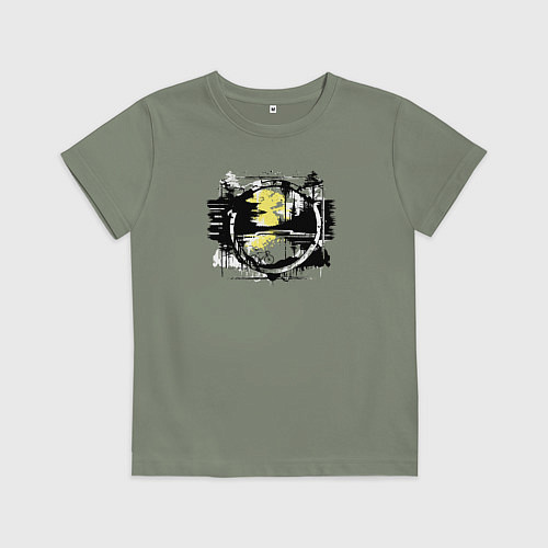 Детская футболка Грязь и скорость / Авокадо – фото 1