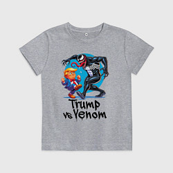 Детская футболка Venom vs Donald Trump - ai art fantasy