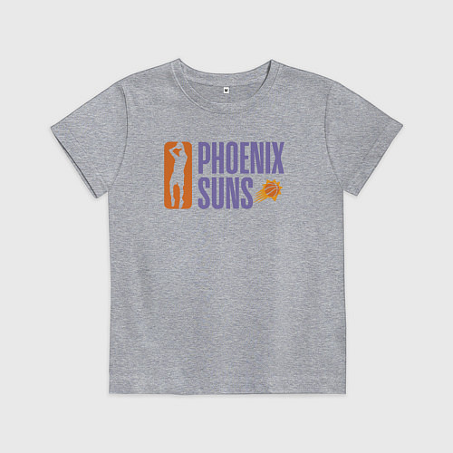 Детская футболка Phoenix Suns play / Меланж – фото 1